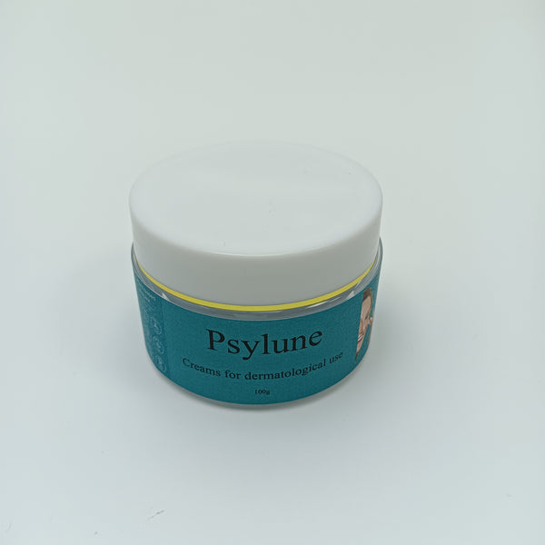 Psylune Creams for dermatological use Dermatological Moisturizing Cream with Hyaluronic Acid and Jojoba Oil, Skin Plumping Formula, 100g