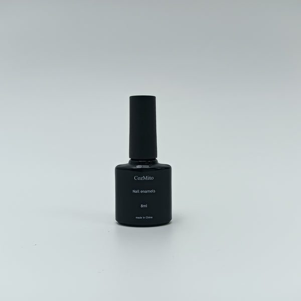 CozMito Nail enamels Black Nail Enamel, 8ml, Liquid Formula, Professional Nail Treatment