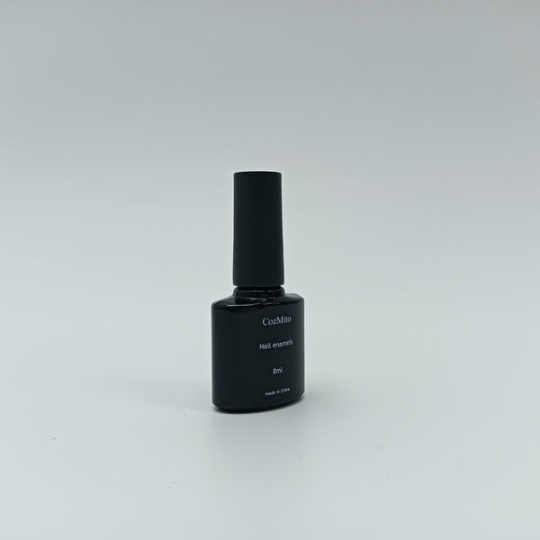 CozMito Nail enamels Black Nail Enamel, 8ml, Liquid Formula, Professional Nail Treatment