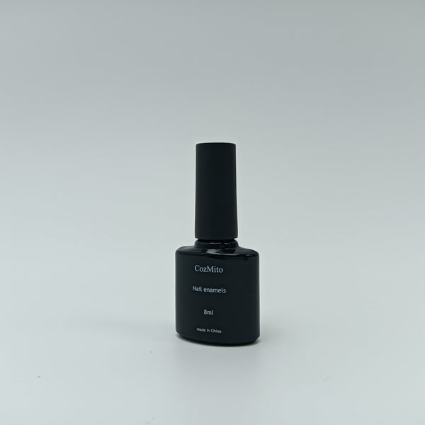 CozMito Nail enamels Black Nail Enamel, 8ml, Liquid Formula, Professional Nail Treatment