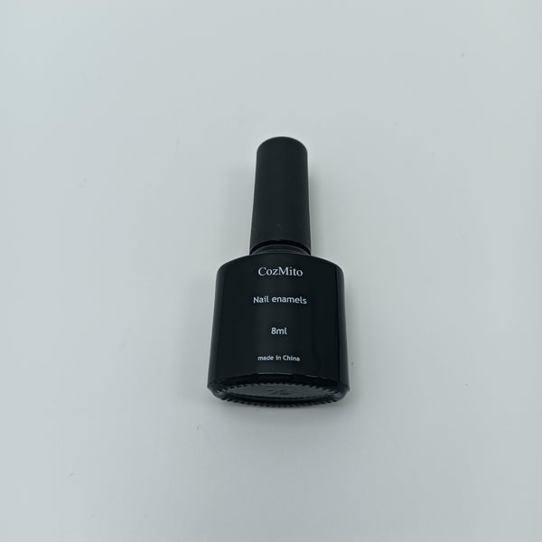 CozMito Nail enamels Black Nail Enamel, 8ml, Liquid Formula, Professional Nail Treatment