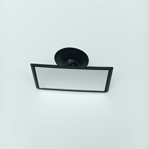 Hipdate Rearview mirrors for automobiles Rectangular Automotive Rearview Mirror with Suction Cup Mount, Black