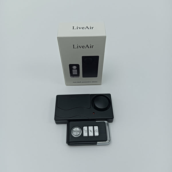 LiveAir Anti-theft automotive alarms Automotive Alarm System with Touch Sensitivity, Black