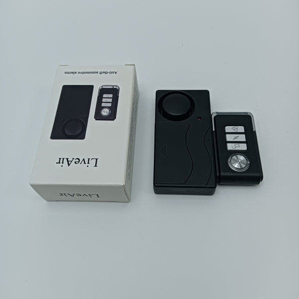 LiveAir Anti-theft automotive alarms Automotive Alarm System with Touch Sensitivity, Black