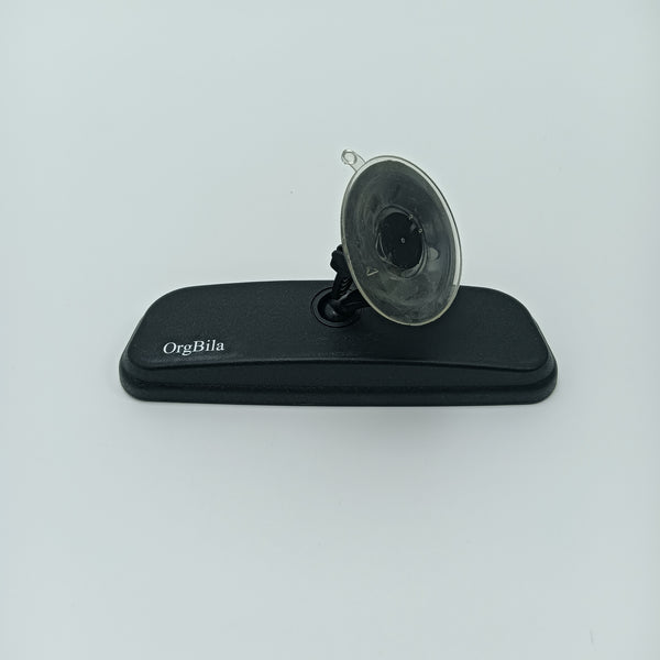 OrgBila Rearview mirrors for automobiles Black Automotive Interior Rearview Mirror with Suction Cup Mount