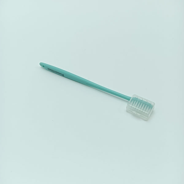 PowerAlien Tooth brushes Manual Toothbrush with Protective Cap, Soft Bristles, 7 Inches