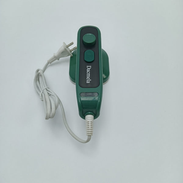 Dacmela clothes steamers Portable Handheld Garment Steamer with Brush Attachment, Green