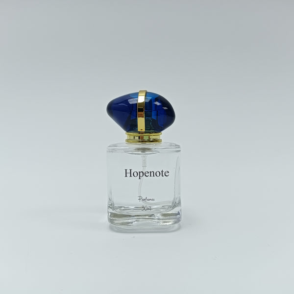 Hopenote Perfumes 30ml Perfumes, Amber Vanilla Scent, Luxury Glass Bottle with Blue Faceted Cap