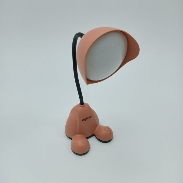 HighMate LED lamps LED Desk Lamp with Adjustable Gooseneck, Coral Pink, Touch Control Button