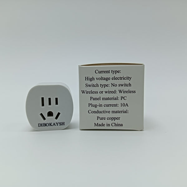 DIBOKAYSH Electrical sockets Travel Power Adapter, Universal Electrical Socket Converter, Pure Copper, PC Material