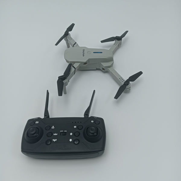 GloryAuto Drones Portable Foldable Drone with Camera and Remote Controller, Gray