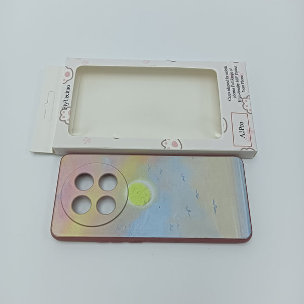 FlyTechno Cases for mobile phones Gradient Sunset Sky Design, 360° Protection, High-Density Mobile Phone Cover