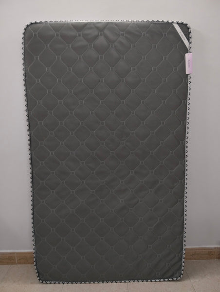 Koscels Futon mattresses Gray Quilted Pattern Mattress with Decorative Border Trim