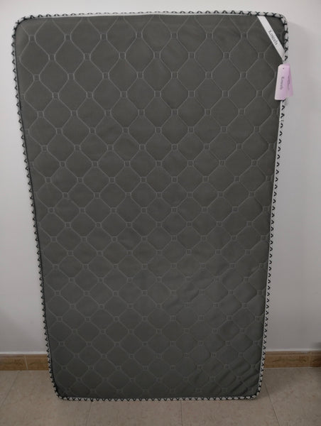 Koscels Futon mattresses Gray Quilted Pattern Mattress with Decorative Border Trim