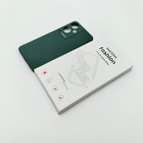 JustAlien Cases for mobile phones Durable Smartphone Protection Case, Green, with Camera Cutouts