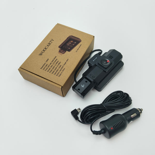 WOOCARTY Car video recorders 1080P Car Video Recorder with 3.0 Inch Screen, Car Charger Included