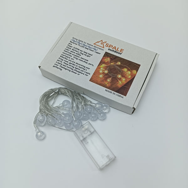 SPALE OUTDOOR String lights for festive decoration Warm Yellow, Festive Decoration LED String Lights for Living Room, Garden, Party