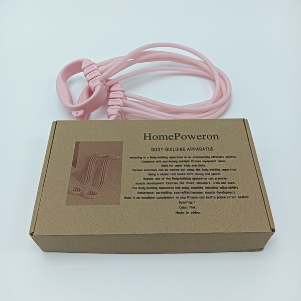 HomePoweron Body-building apparatus Pink Portable Fitness Apparatus for Upper Body Workout