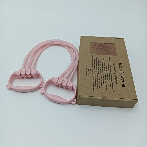 HomePoweron Body-building apparatus Pink Portable Fitness Apparatus for Upper Body Workout