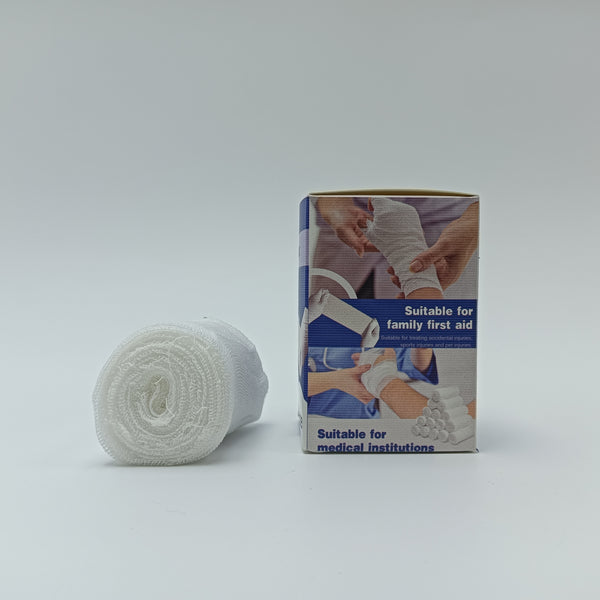 Qirexynor Gauze Elastic Breathable Medical Gauze Bandage, Suitable for First Aid and Medical Institutions