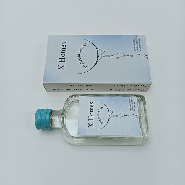 X Homes Potable spirits 168ml Potable Spirits, Liquid Form, 55% Alcohol Content