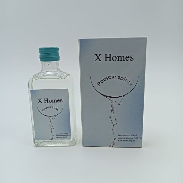 X Homes Potable spirits 168ml Potable Spirits, Liquid Form, 55% Alcohol Content
