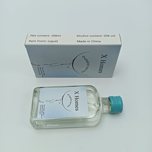 X Homes Potable spirits 168ml Potable Spirits, Liquid Form, 55% Alcohol Content