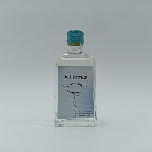 X Homes Potable spirits 168ml Potable Spirits, Liquid Form, 55% Alcohol Content