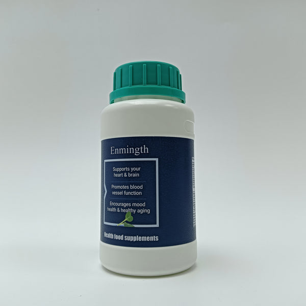 Enmingth Health food supplements Supports Heart & Brain Health, Promotes Blood Vessel Function, Encourages Mood Health