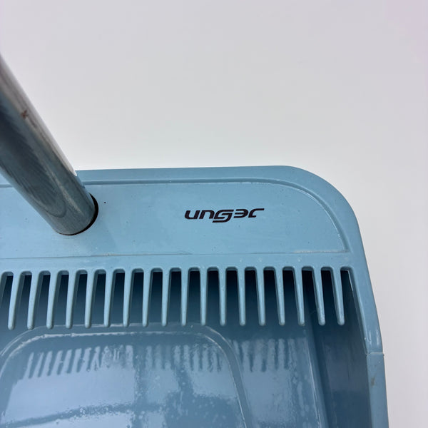 Jesun dust-pans Household stainless steel integrated comb-shaped dustbin, blue