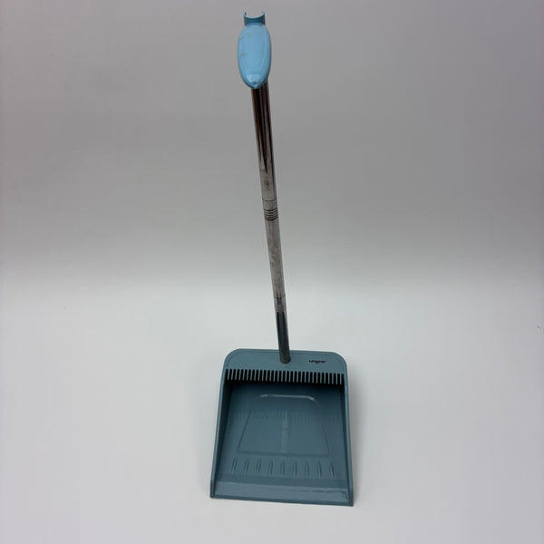 Jesun dust-pans Household stainless steel integrated comb-shaped dustbin, blue