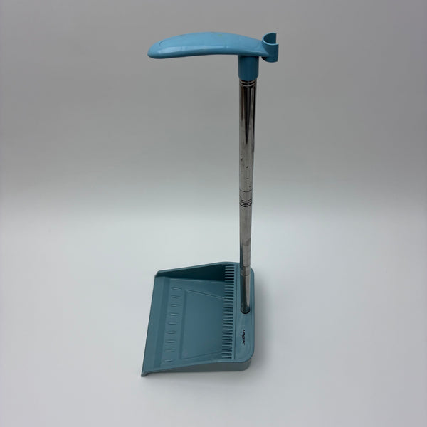 Jesun dust-pans Household stainless steel integrated comb-shaped dustbin, blue