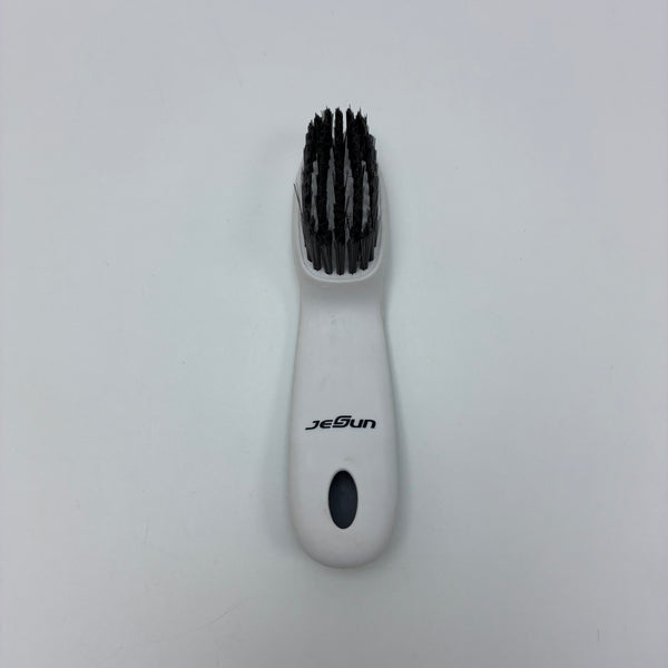 Jesun brushes Multifunctional cleaning brush, white bristle brush for shoe uppers and clothing, with hanging holes design