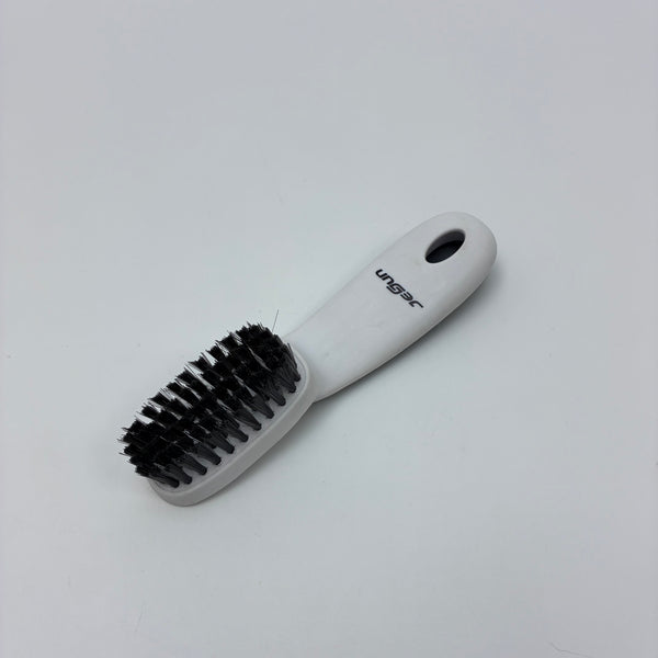 Jesun brushes Multifunctional cleaning brush, white bristle brush for shoe uppers and clothing, with hanging holes design