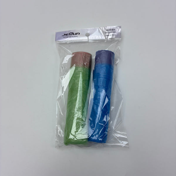 Jesun garbage bags of plastics 45 * 50cm,  (250 Counts x 2 Pcs) Plastic Trash Bags for Kitchen, Bathroom, Home, Office