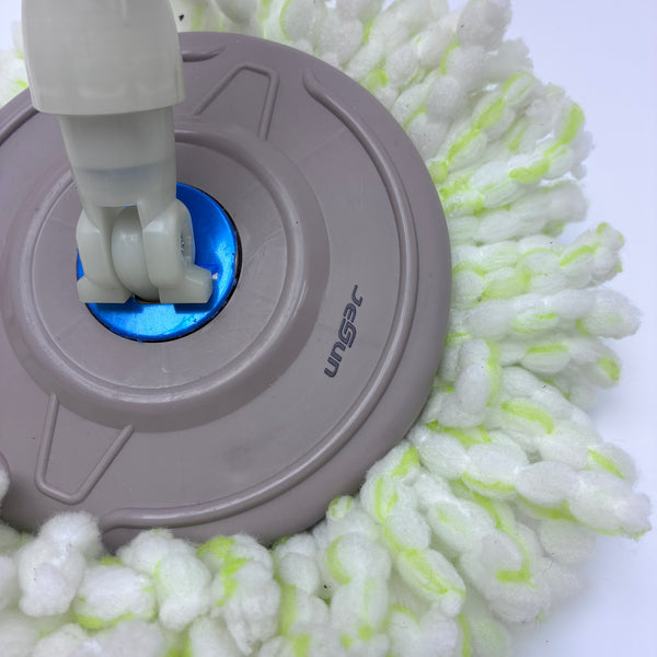 Jesun Mops Self-cleaning rotating mop with 360-degree flexible rotation and ultra-fine fiber for dust removal and smooth sweeping