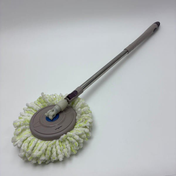 Jesun Mops Self-cleaning rotating mop with 360-degree flexible rotation and ultra-fine fiber for dust removal and smooth sweeping