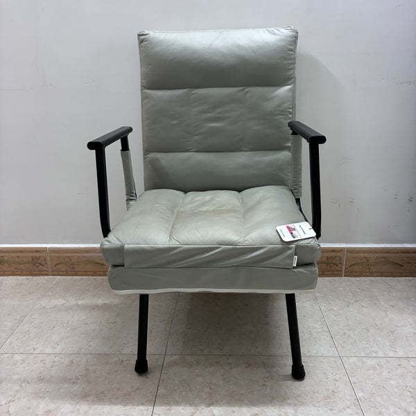 OUTFREE chaise longues Outdoor leisure thick cushioned armchair (light gray)