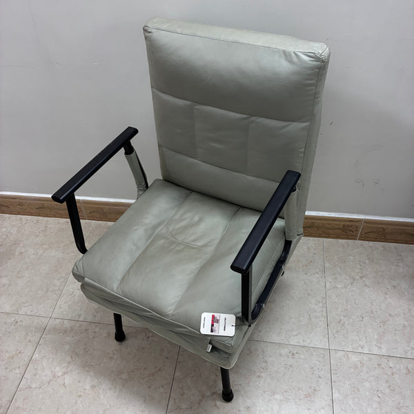 OUTFREE chaise longues Outdoor leisure thick cushioned armchair (light gray)