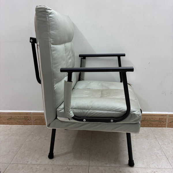 OUTFREE chaise longues Outdoor leisure thick cushioned armchair (light gray)
