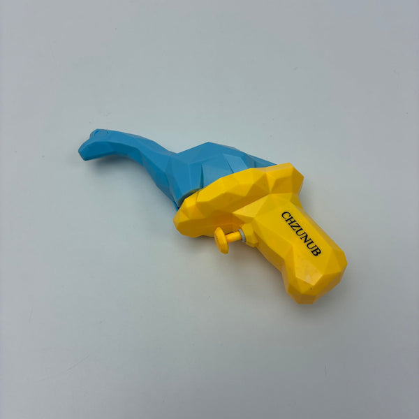 CHZUNUB Water pistols Dinosaur-Shaped Squirt Gun, Blue & Yellow, Safe ABS Material