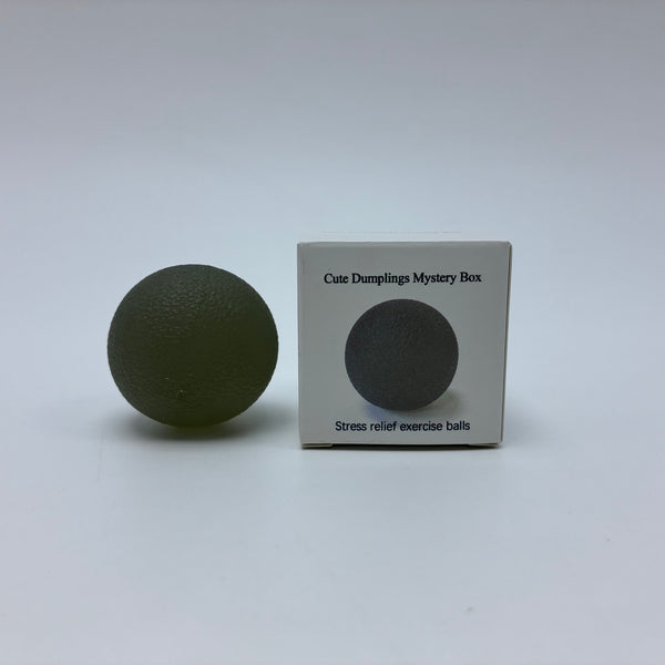 Cute Dumplings Mystery Box Stress relief exercise balls Solid Silicone Massage Ball for Deep Tissue Muscle Relaxation, Handheld Physical Therapy Ball
