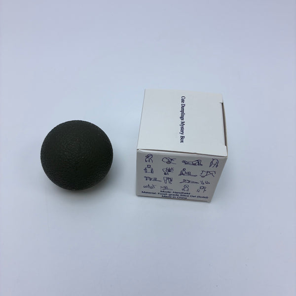 Cute Dumplings Mystery Box Stress relief exercise balls Solid Silicone Massage Ball for Deep Tissue Muscle Relaxation, Handheld Physical Therapy Ball