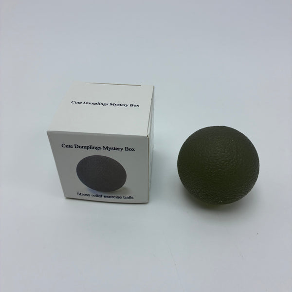 Cute Dumplings Mystery Box Stress relief exercise balls Solid Silicone Massage Ball for Deep Tissue Muscle Relaxation, Handheld Physical Therapy Ball