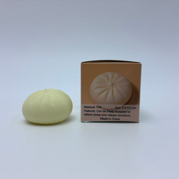 Cute Dumplings Box Squeeze toys 5.5cm Simulation Steamed Bun Hand Fidget Toy for Kids Adults