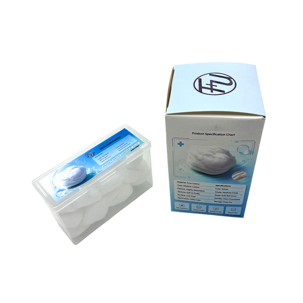 F+U Cotton for medical purposes Medical absorbent cotton balls, for cleaning wounds