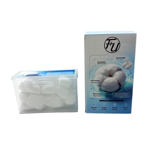 F+U Cotton for medical purposes Medical absorbent cotton balls, for cleaning wounds