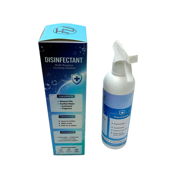 F+U Disinfectants Medical-grade multi-purpose germ-killing disinfectant, non-washable and quick-drying