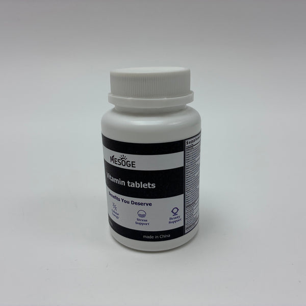 MESOGE Vitamin tablets Multivitamin and mineral tablets, providing comprehensive nutrition with 23 ingredients, 60 tablets