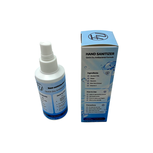 F+U Hand-sanitizing preparations Portable 75% Alcohol Hand Sanitizer Spray, 150ml